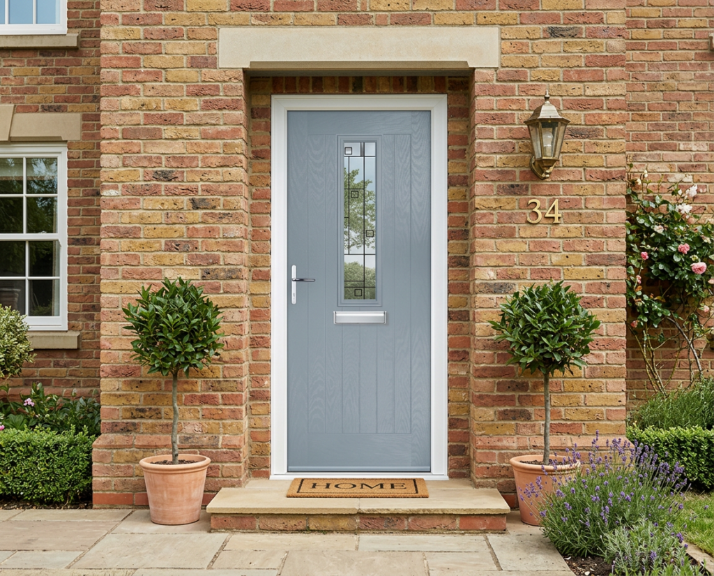 The Batty Composite Door - Moondust Grey