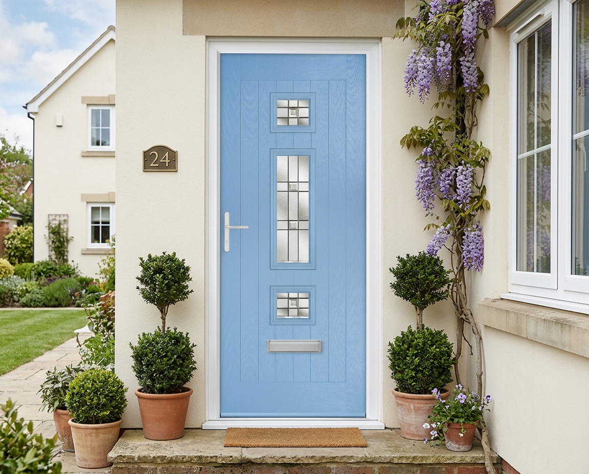 The Bielsa Composite Door - Egg Blue - Image 2
