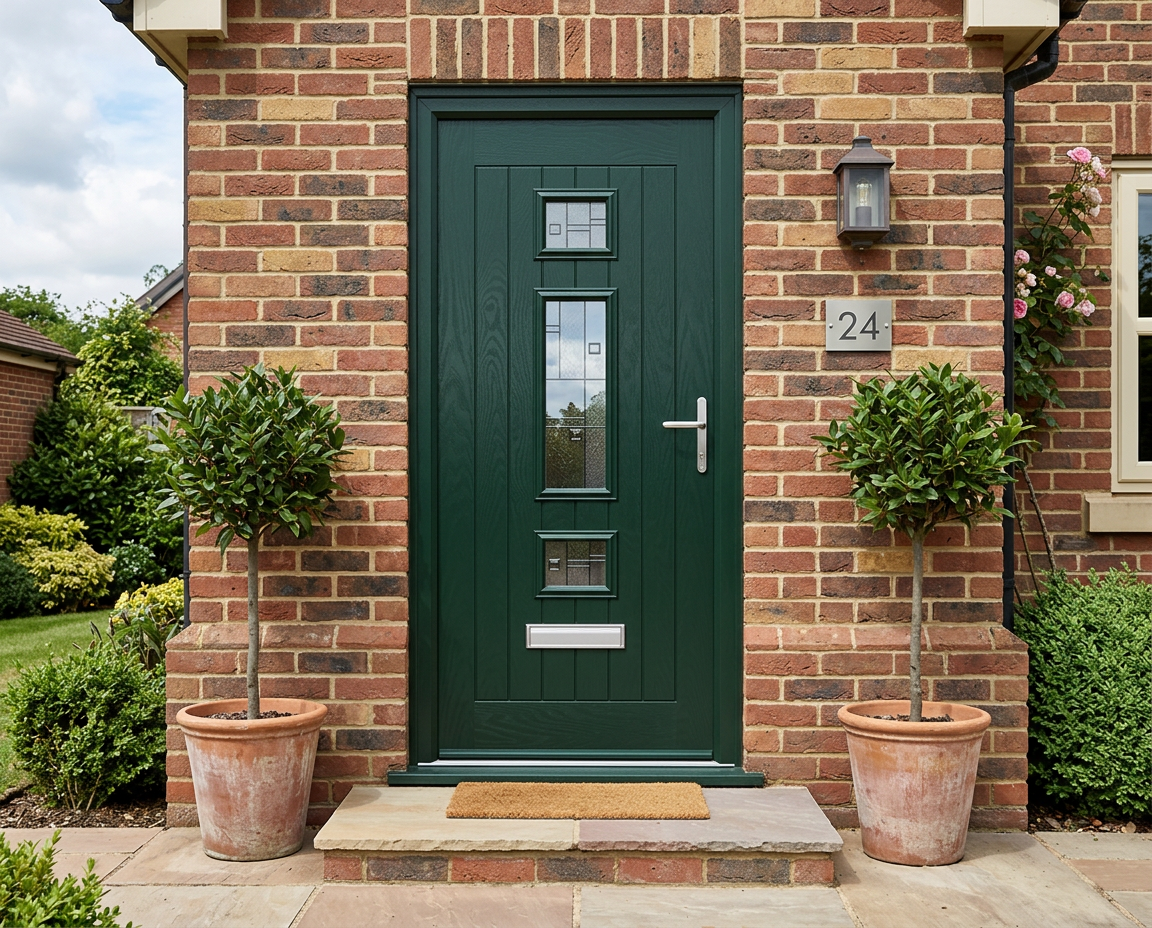 The Bielsa Composite Door - Heritage Green * - Image 3