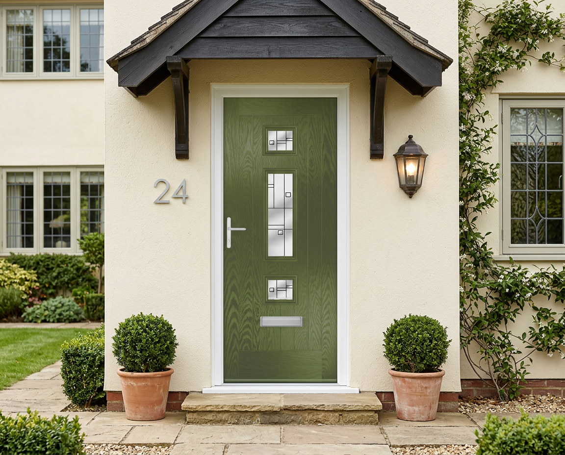 The Bielsa Composite Door - Reed Green - Image 2