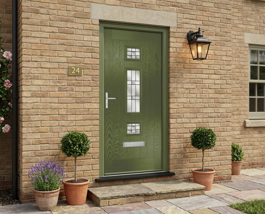The Bielsa Composite Door - Reed Green