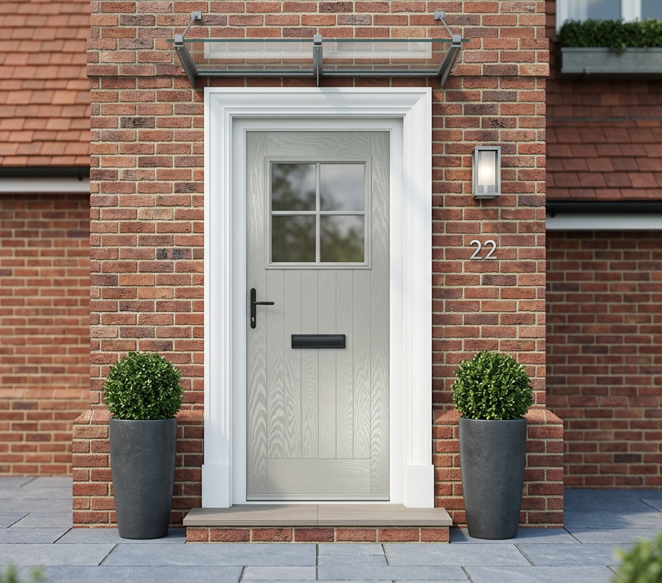 The Bremner Composite Door - Agate Grey - Image 2