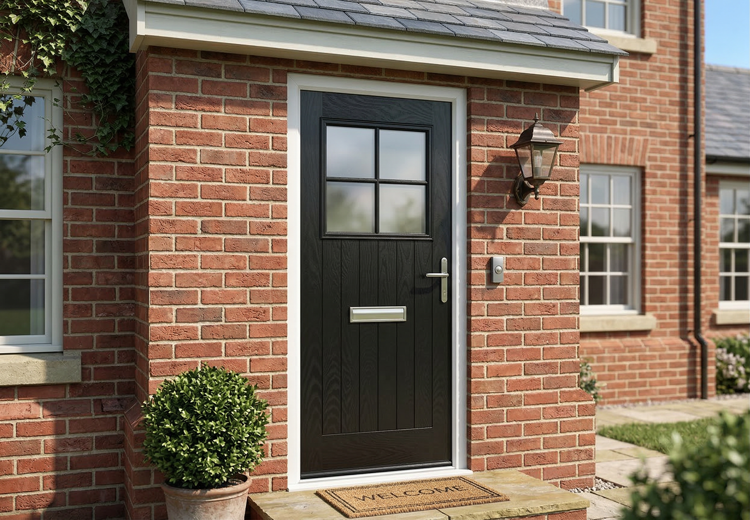 The Bremner Composite Door - Gothic Black - Image 2