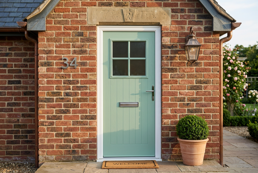 The Bremner Composite Door - Chartwell Green