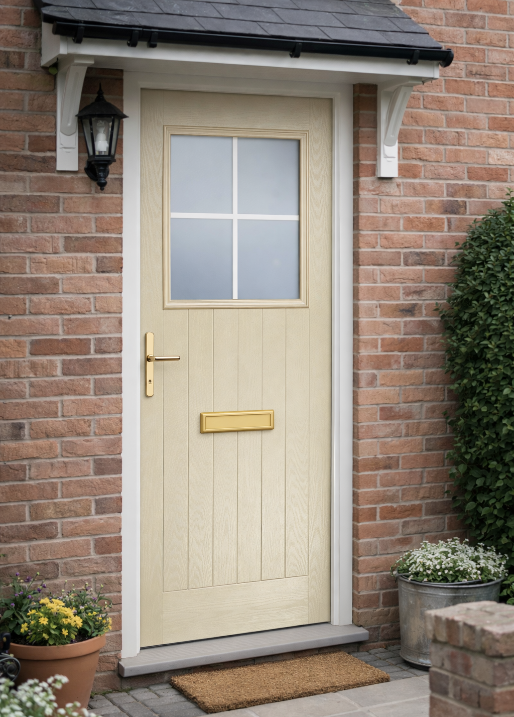 The Bremner Composite Door - Cream - Image 2