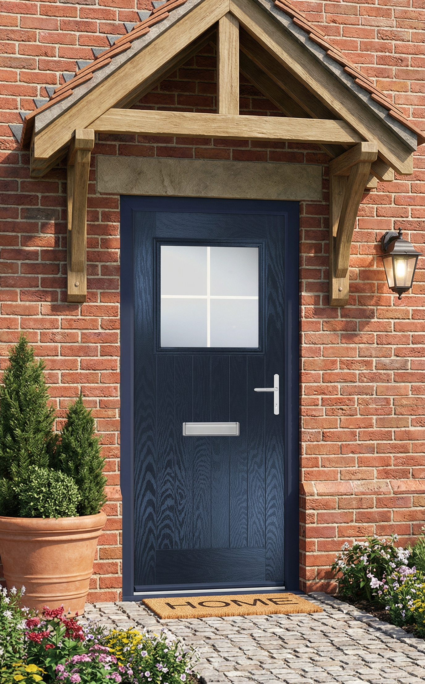 The Bremner Composite Door - Derwent Blue