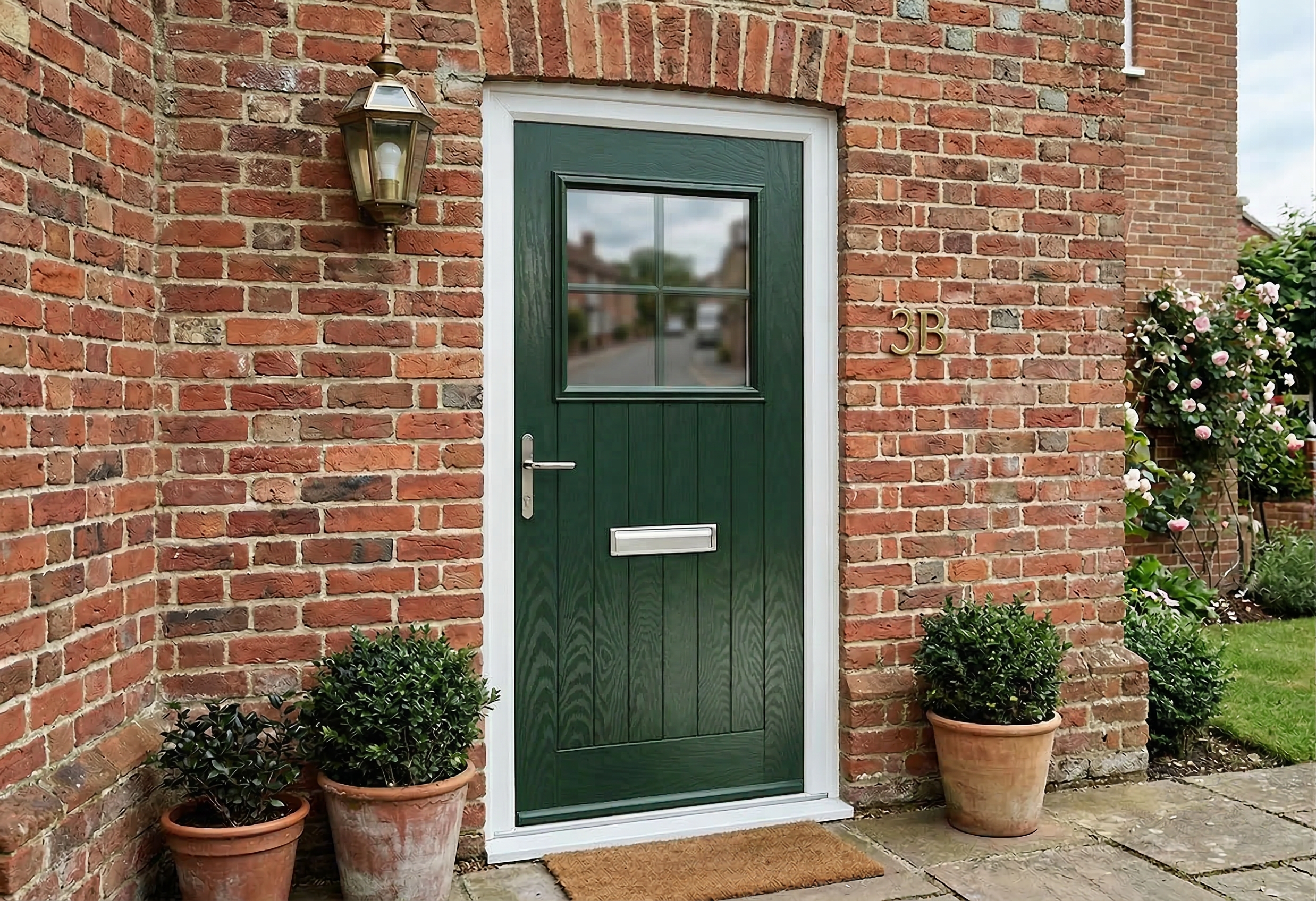 The Bremner Composite Door - Heritage Green - Image 2