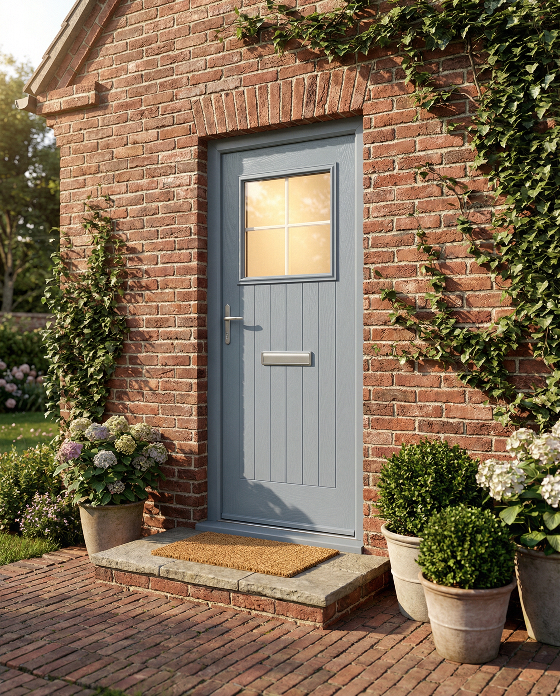 The Bremner Composite Door - Moondust Grey - Image 2