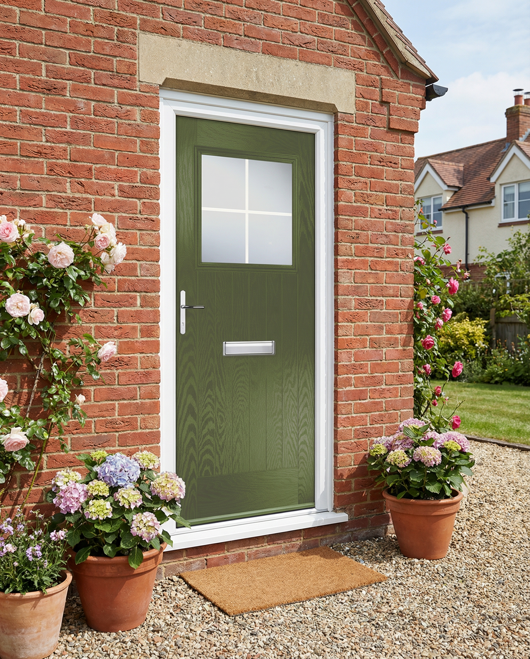 The Bremner Composite Door - Reed Green - Image 2