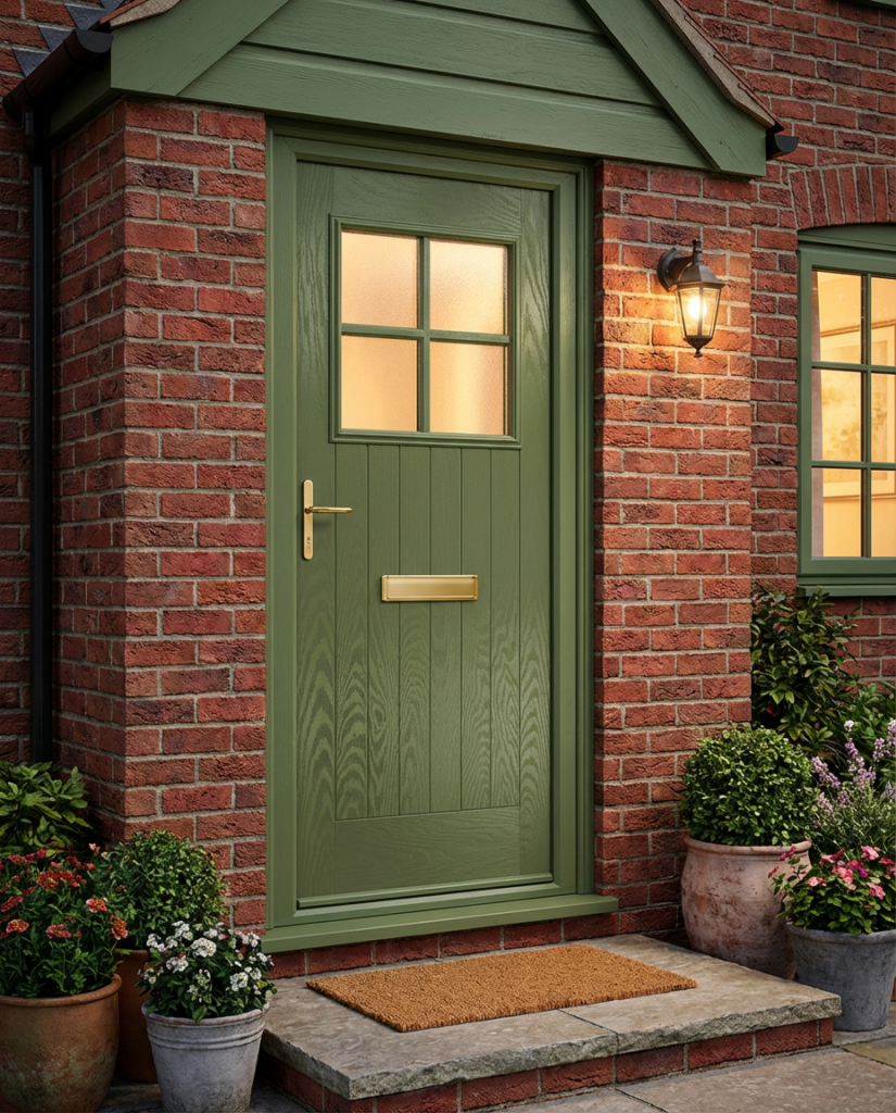 The Bremner Composite Door - Reed Green