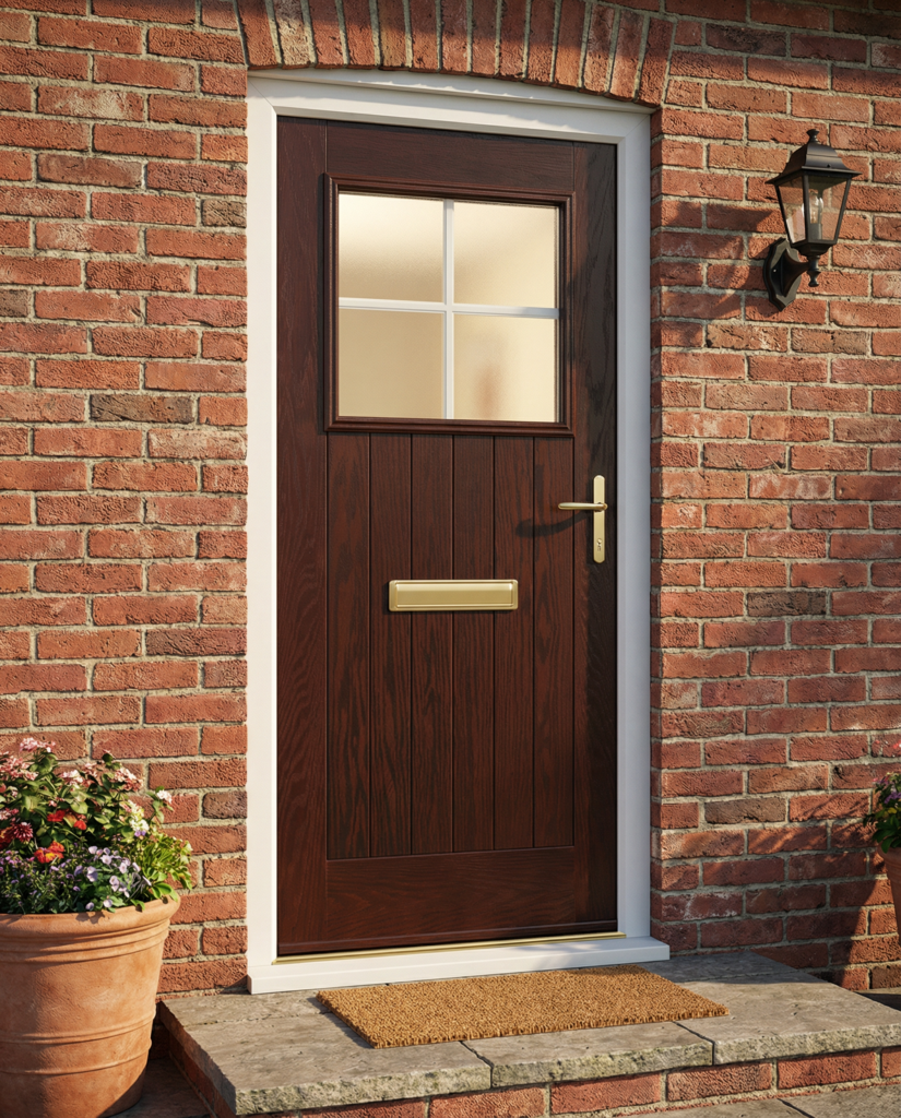 The Bremner Composite Door - Rosewood
