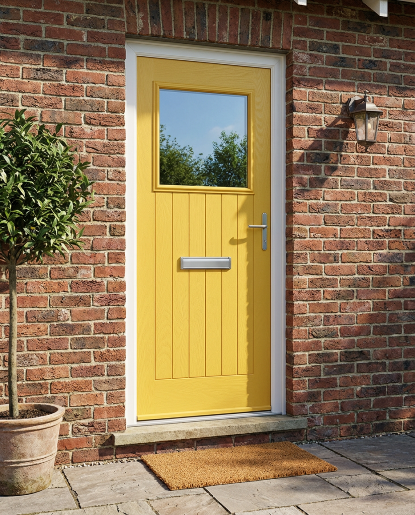 The Bremner Composite Door - Yellow