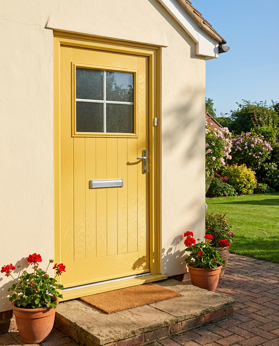 The Bremner Composite Door - Yellow - Image 2