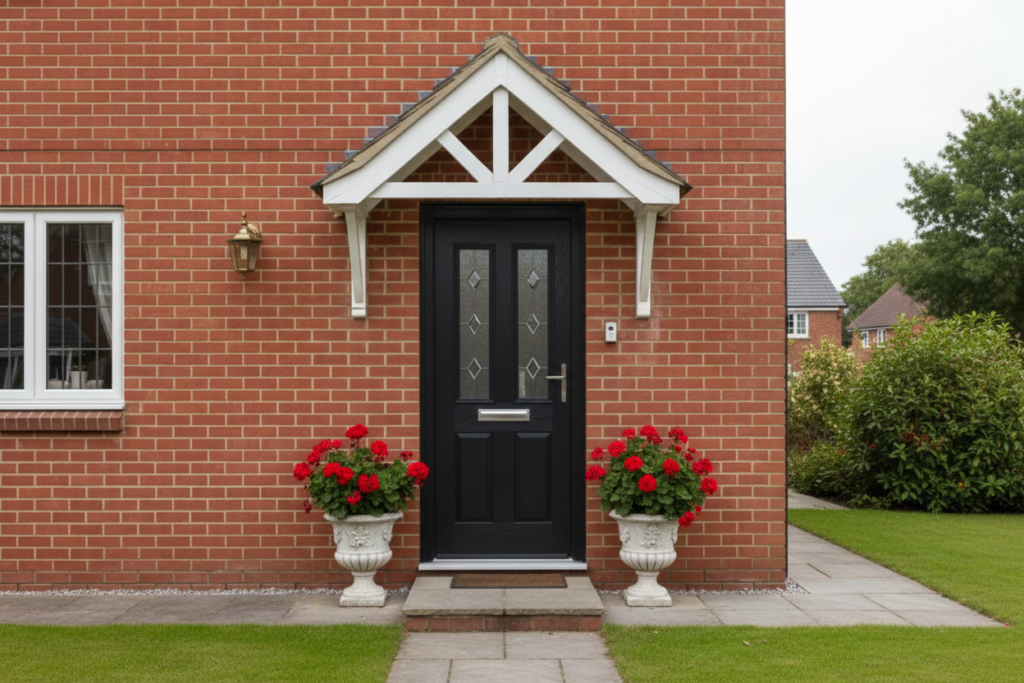 The Charles Composite Door - Gothic Black
