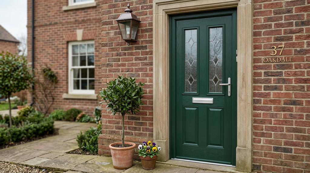 The Charles Composite Door - Heritage Green