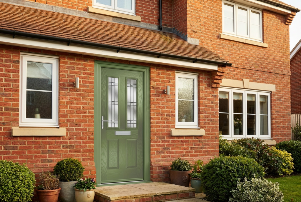 The Charles Composite Door - Reed Green