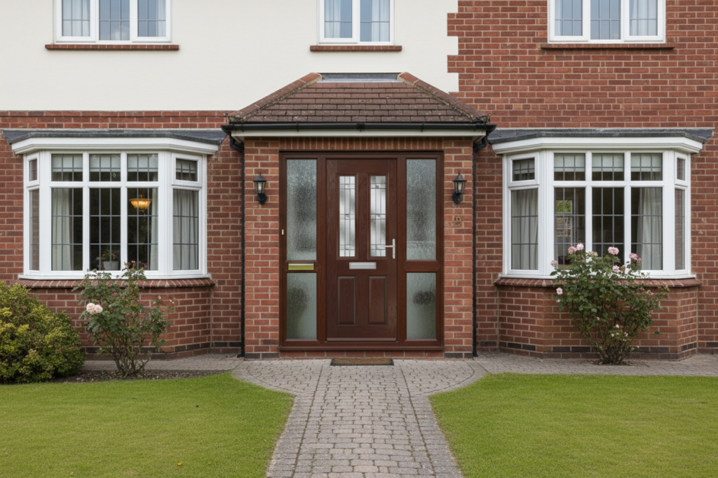 The Charles Composite Door - Rosewood