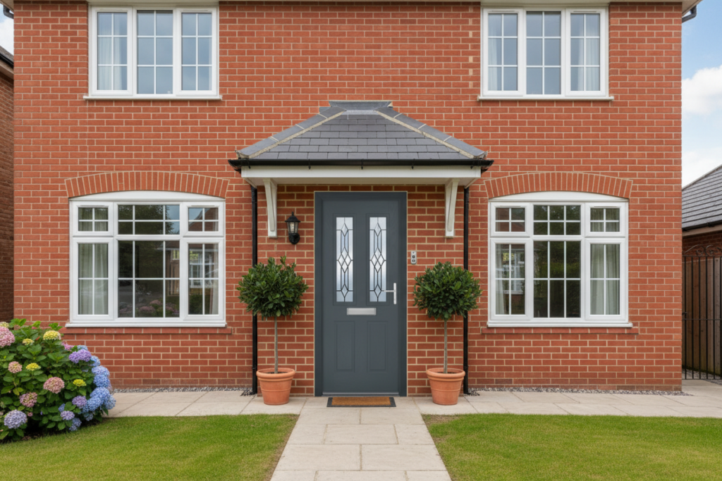 The Charles Composite Door - Slate Grey
