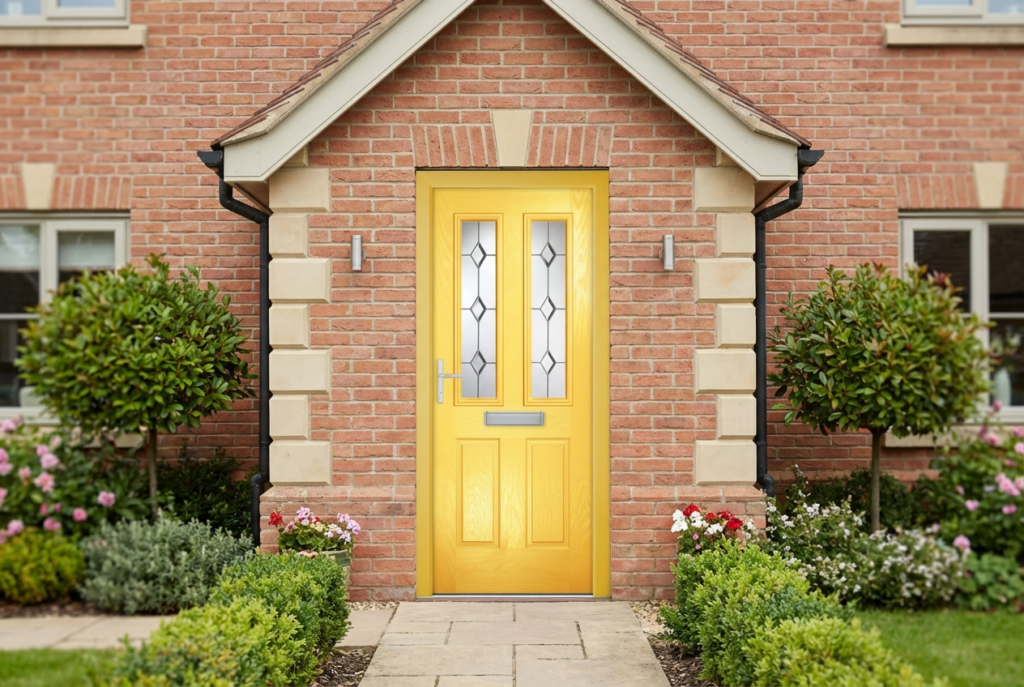 The Charles Composite Door - Yellow