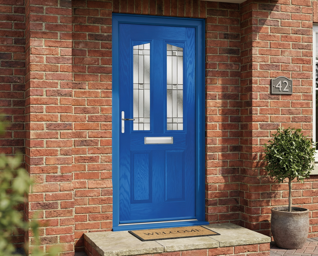 The Clarke Composite Door - French Blue