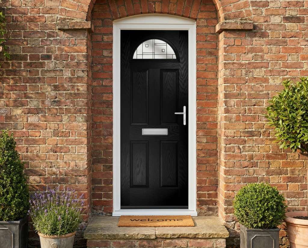 The Jones Composite Door - Gothic Black