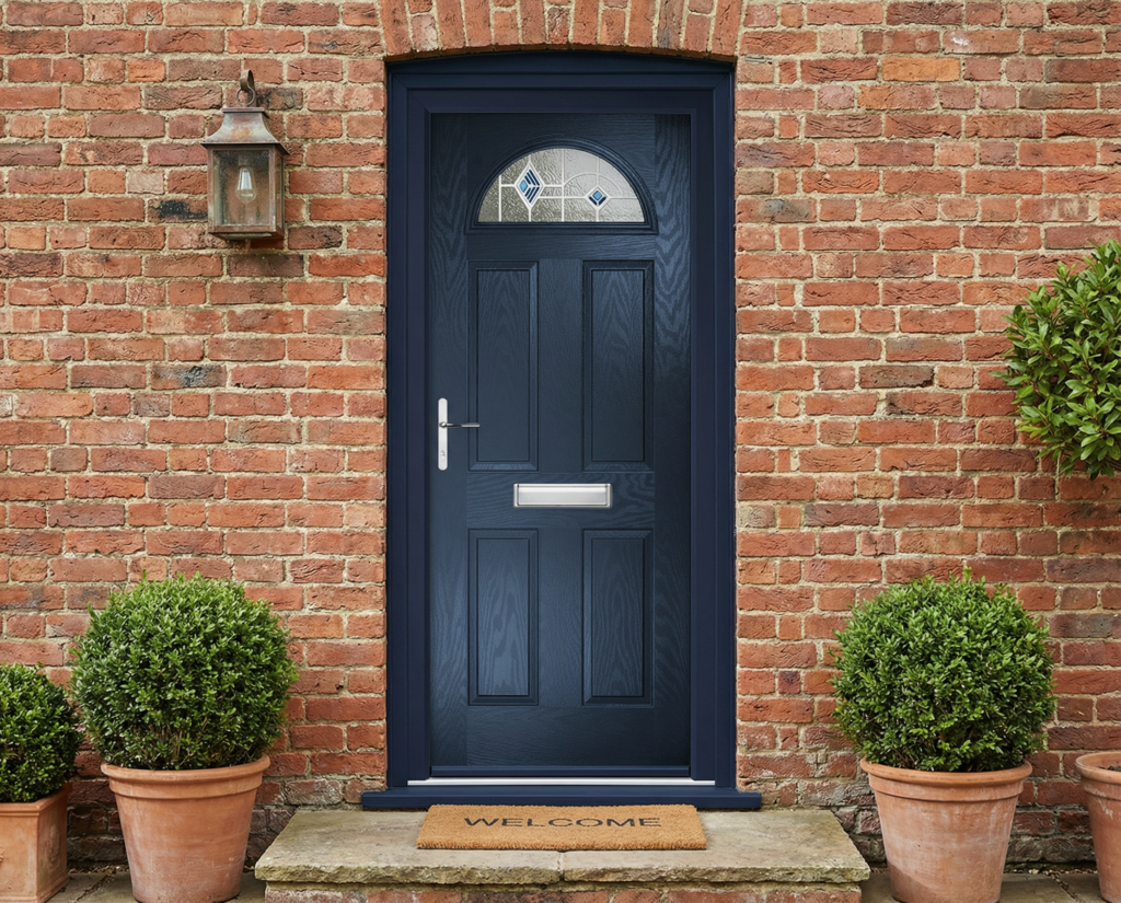 The Jones Composite Door - Derwent Blue