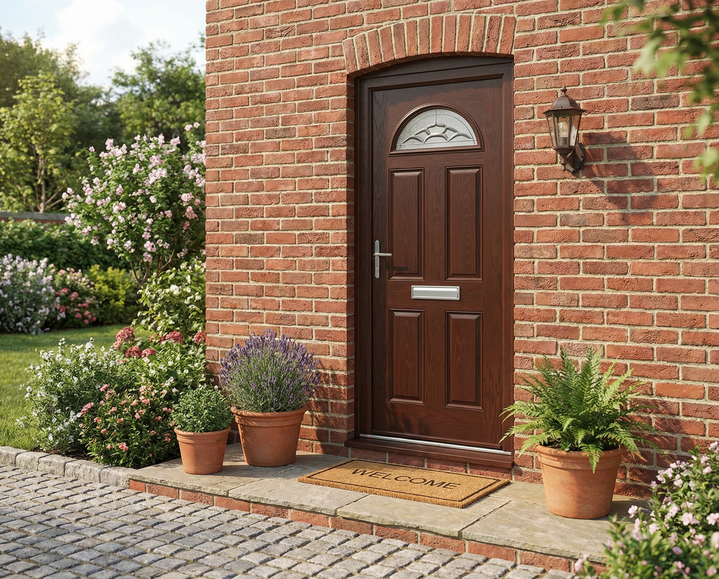 The Jones Composite Door - Rosewood