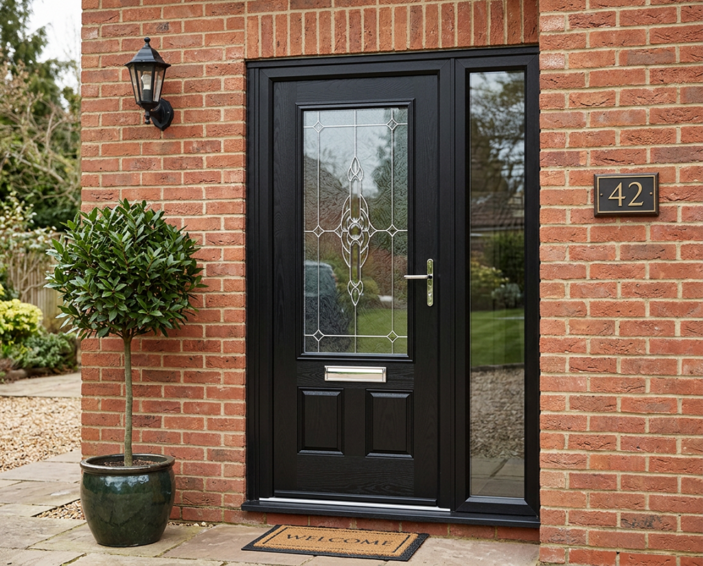 The Kelly Composite Door - Gothic Black