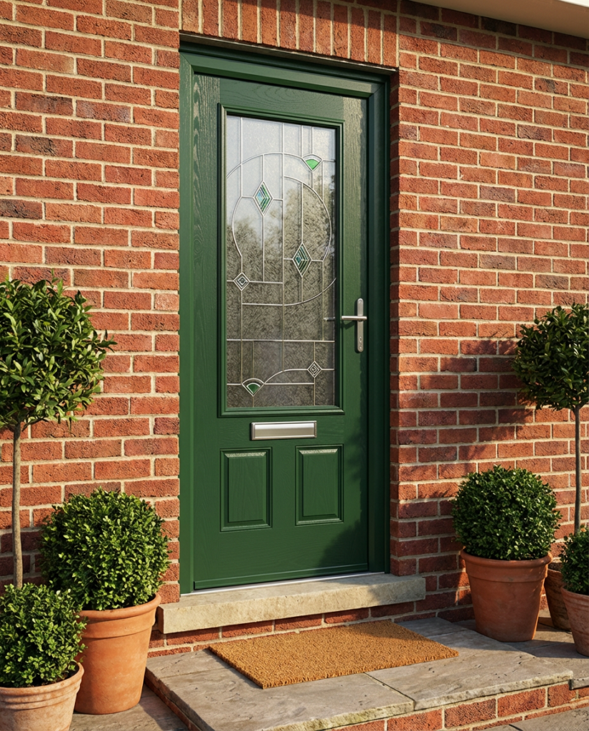 The Kelly Composite Door - Heritage Green
