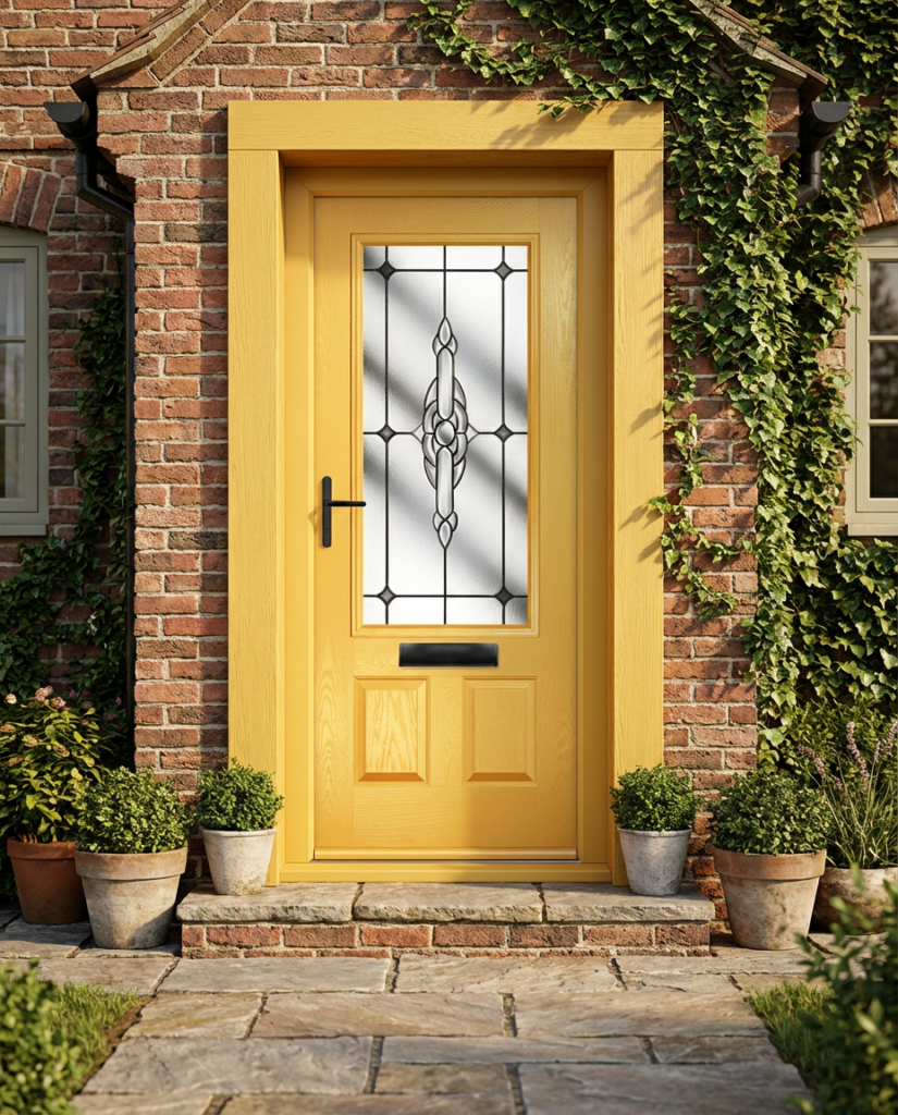 The Kelly Composite Door - Yellow