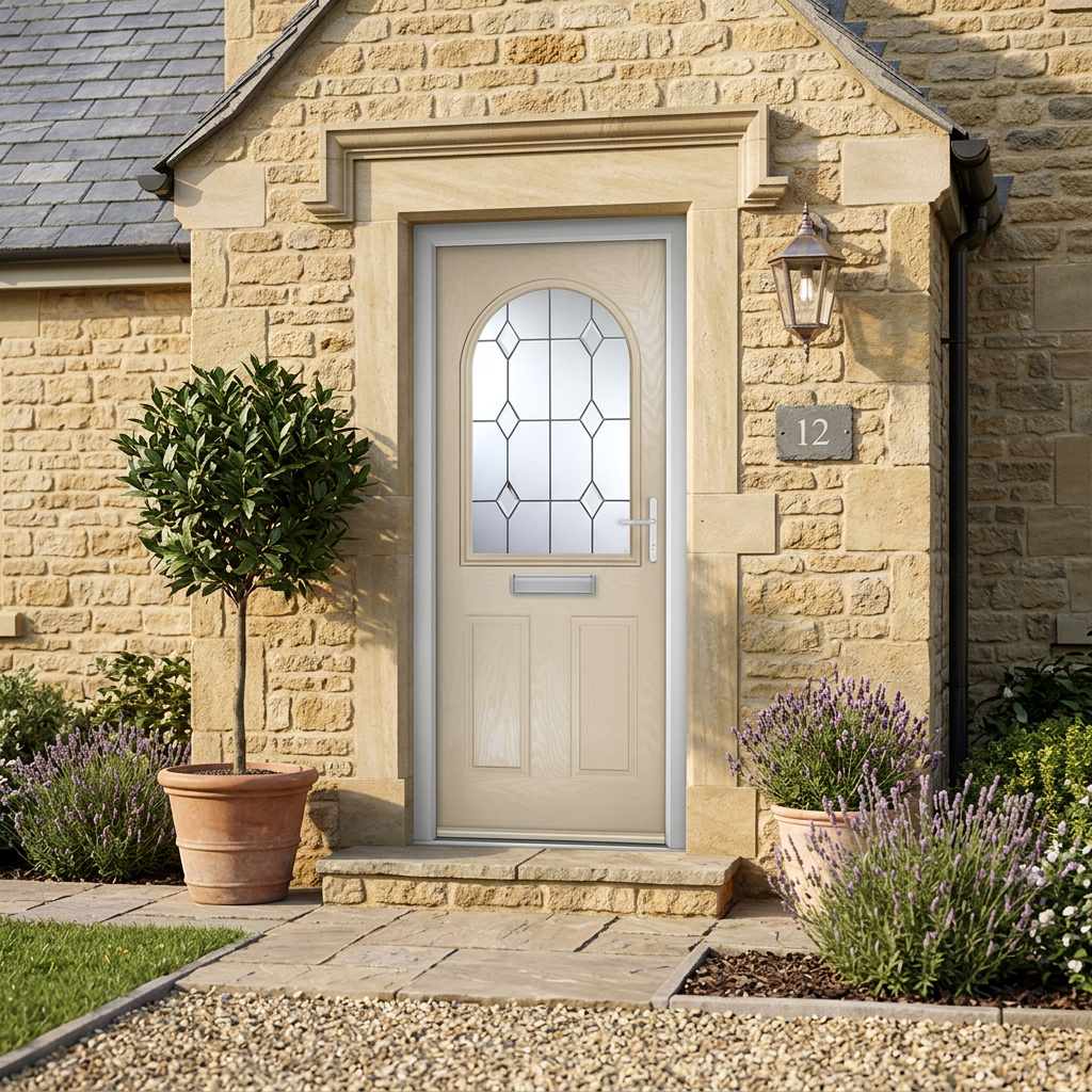 The Matteo Composite Door - Cream