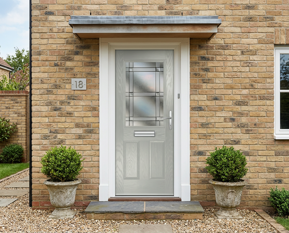The Pablo Composite Door - Agate Grey - Image 2