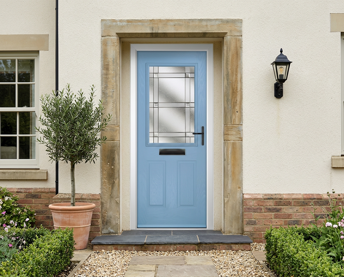The Pablo Composite Door - Egg Blue - Image 2