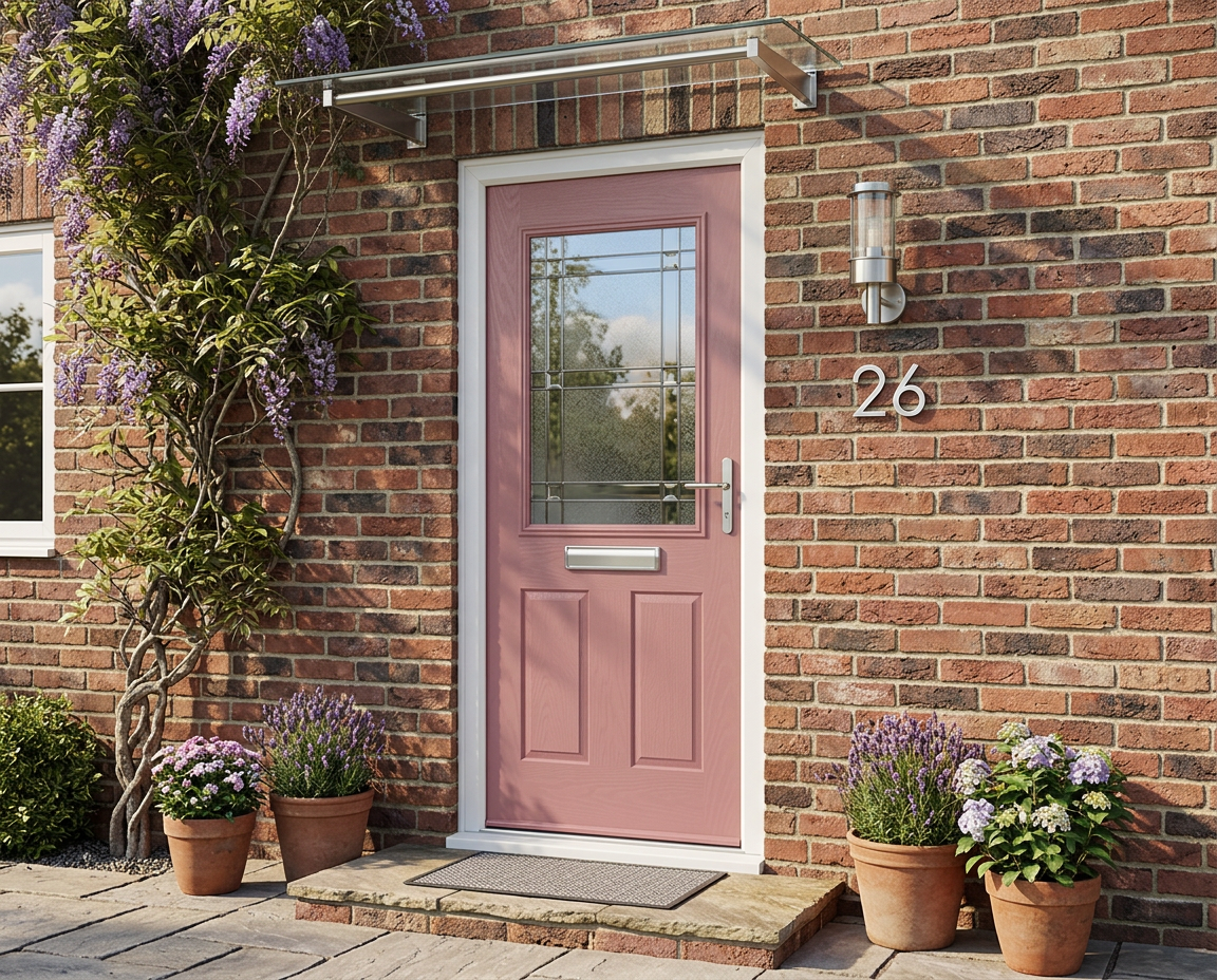 The Pablo Composite Door - Pink - Image 2