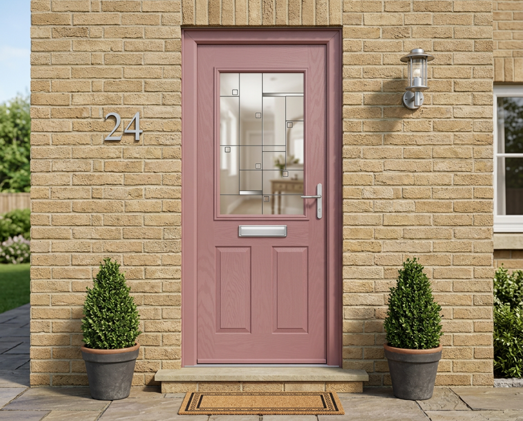 The Pablo Composite Door - Pink