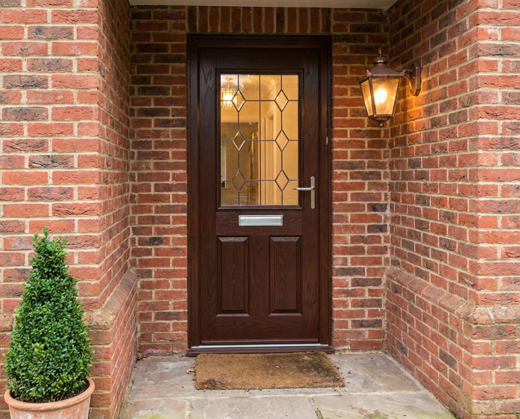 The Pablo Composite Door - Rosewood