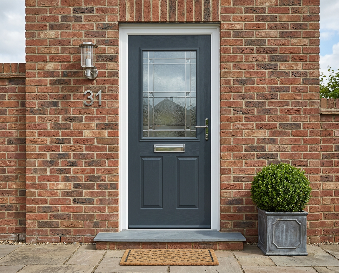 The Pablo Composite Door - Slate Grey - Image 2
