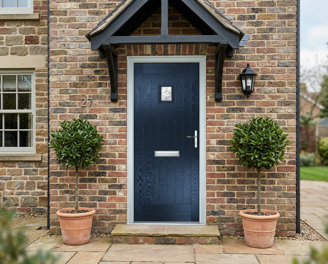 The Radebe Composite Door - Derwent Blue - Image 2