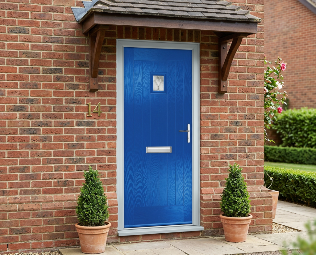 The Radebe Composite Door - French Blue