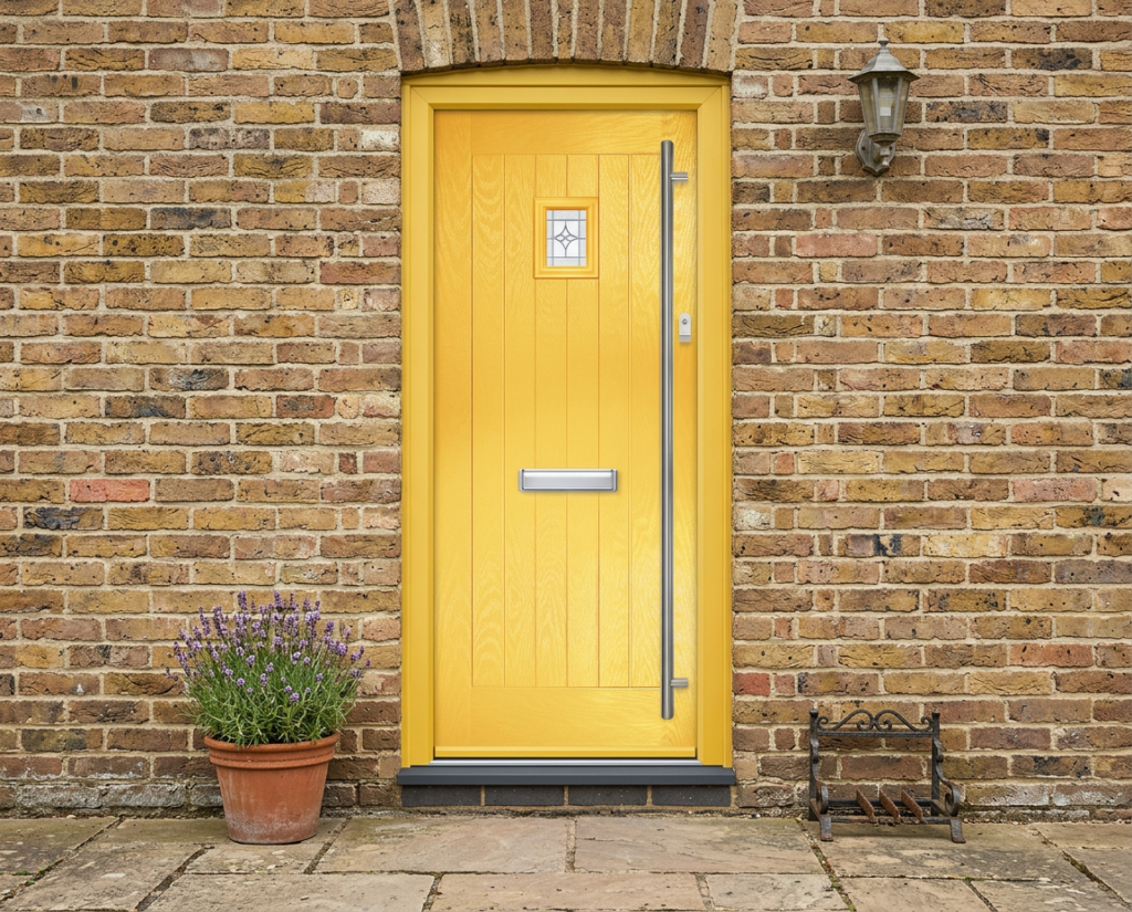 The Radebe Composite Door - Yellow
