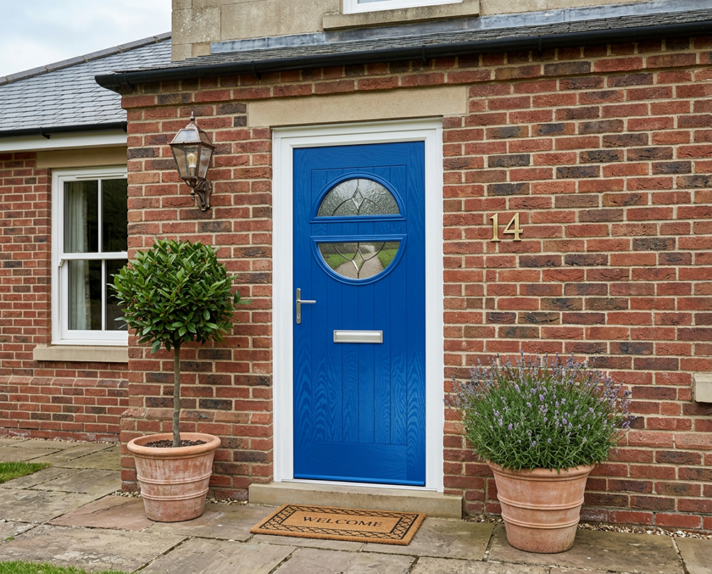 The Revie Composite Door - French Blue