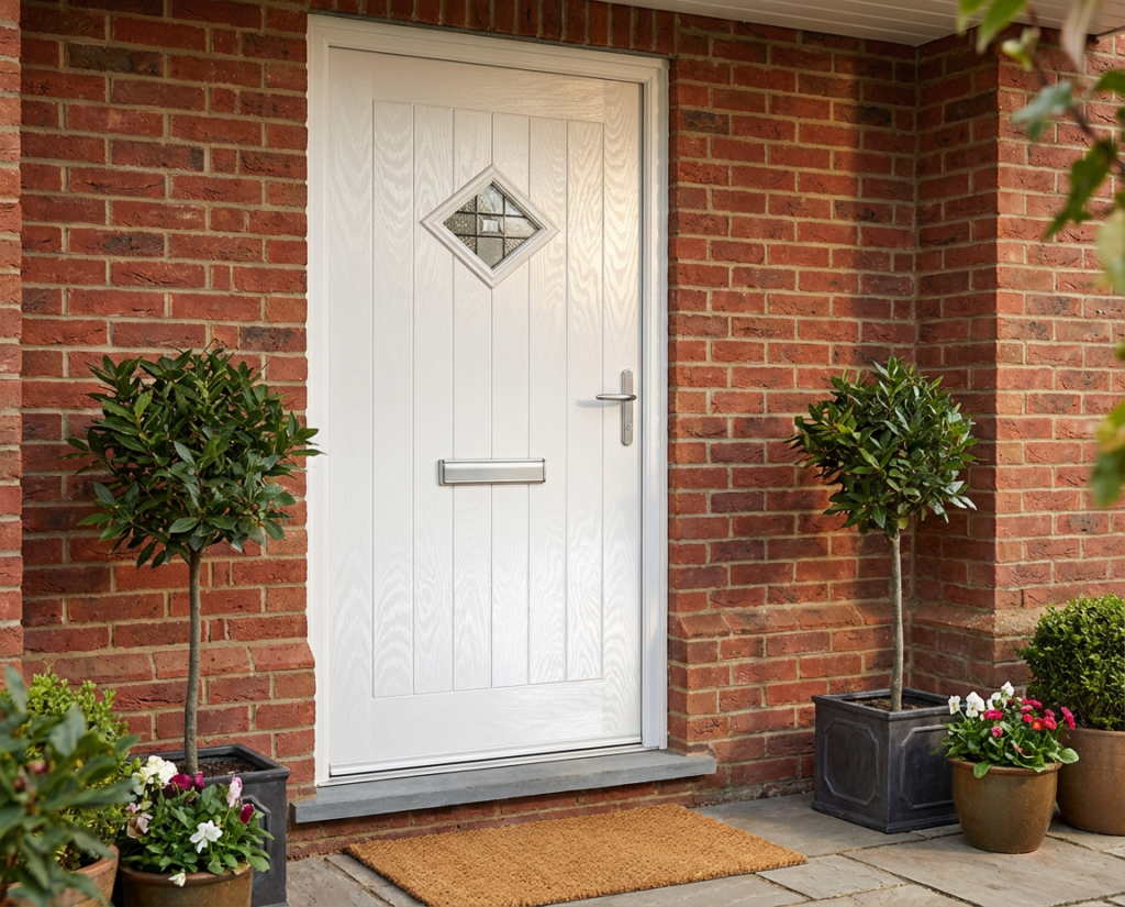 The Strachan Composite Door - White