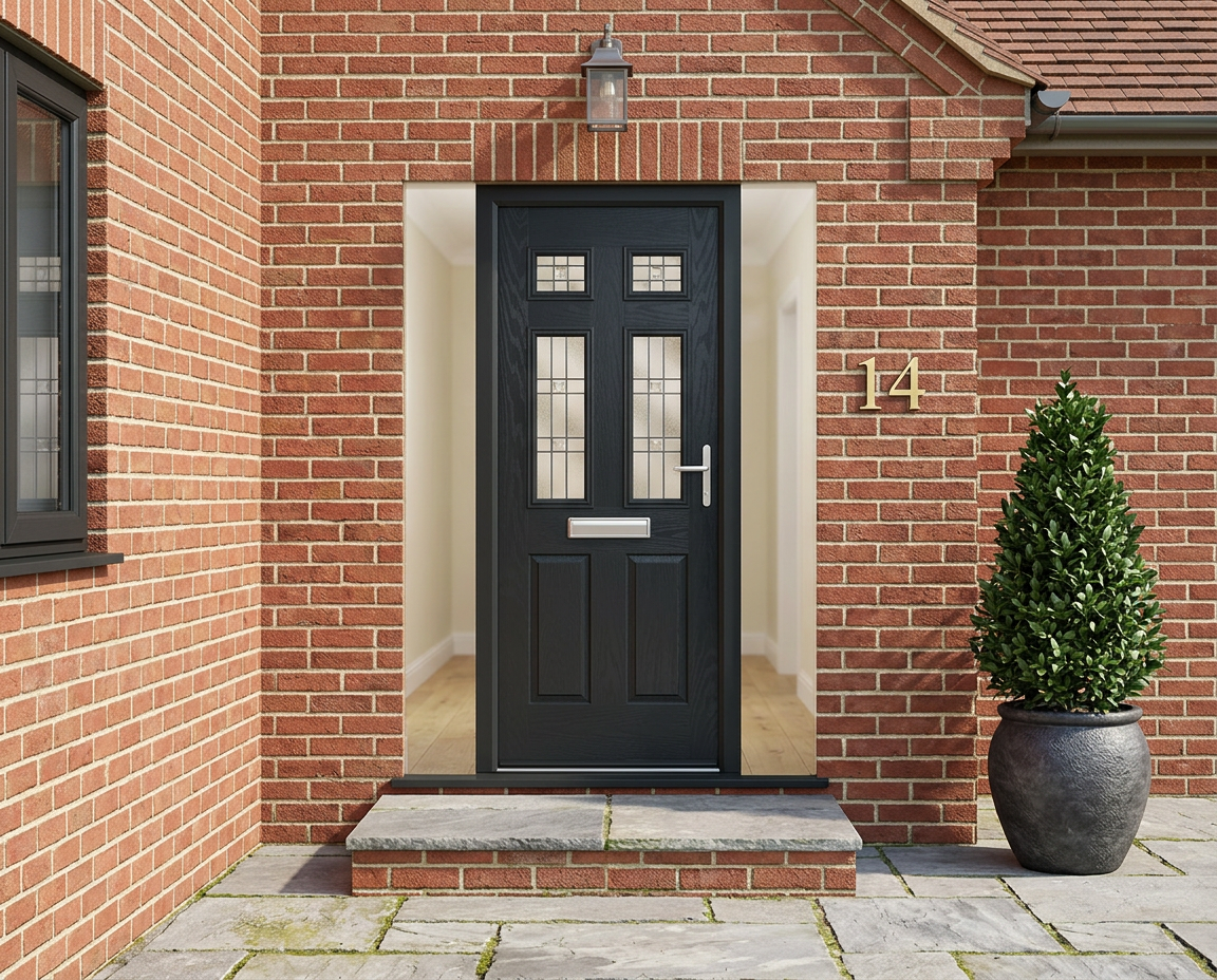 The Viduka Composite Door - Anthracite Grey - Image 2