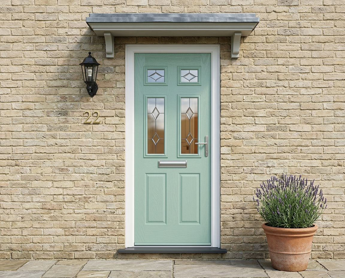 The Viduka Composite Door - Chartwell Green - Image 2