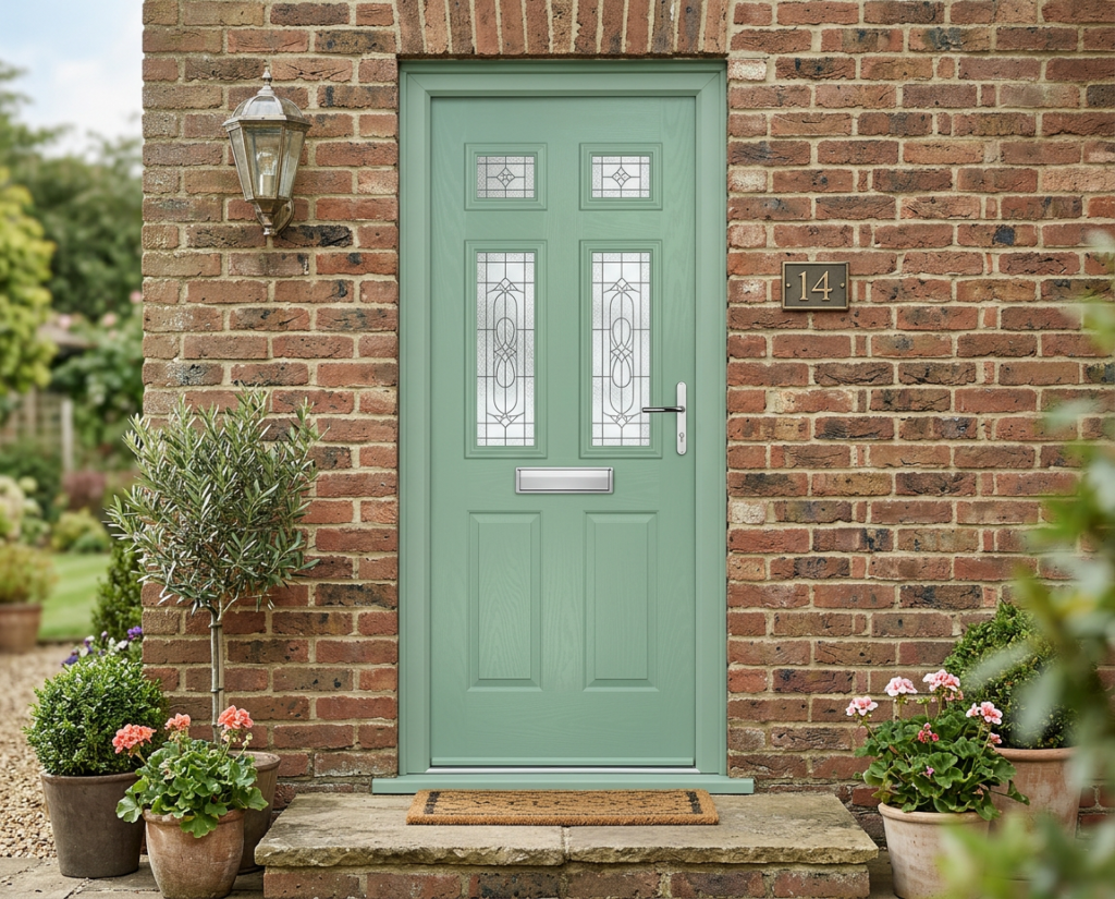 The Viduka Composite Door - Chartwell Green