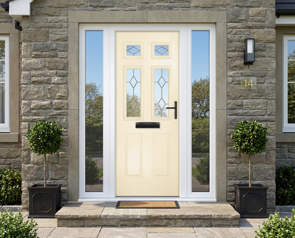 The Viduka Composite Door - Cream