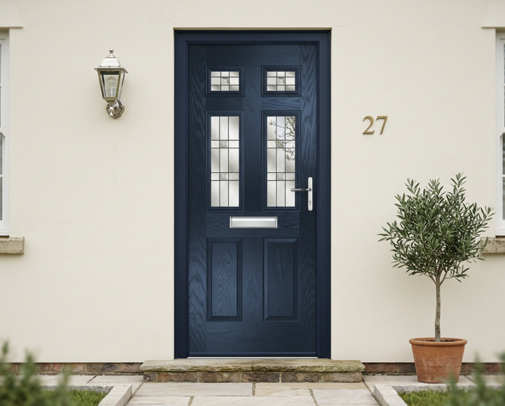The Viduka Composite Door - Derwent Blue