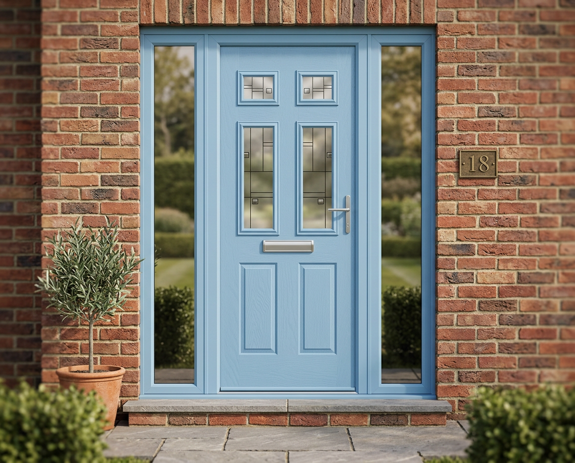 The Viduka Composite Door - Egg Blue - Image 2