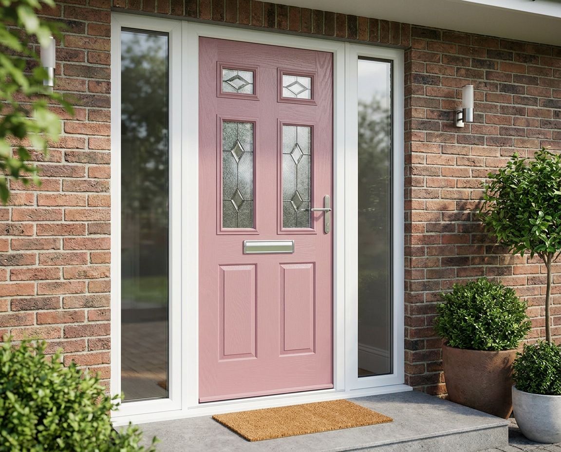 The Viduka Composite Door - Pink