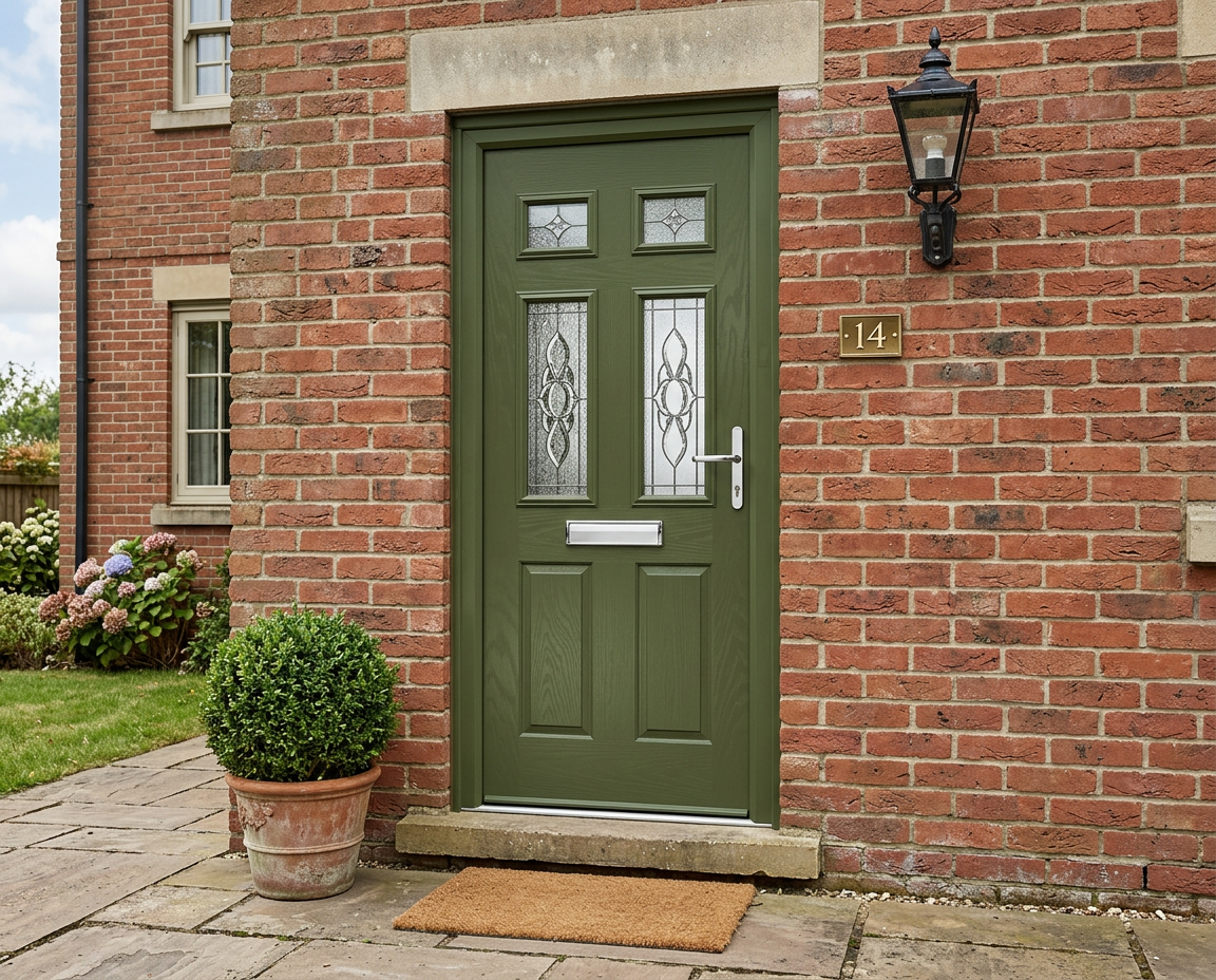 The Viduka Composite Door - Reed Green
